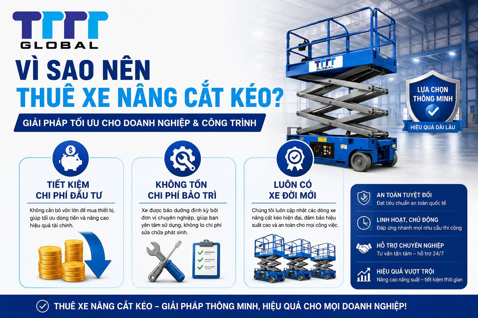 Trang chủ Vận Tải TTTT Thuê xe nâng cắt kéo