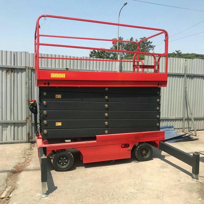 Thuê xe nâng cắt kéo