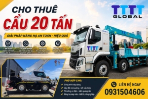 Cho thuê cẩu 20 tấn