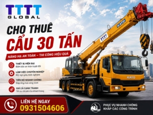 Cho thuê cẩu 30 tấn