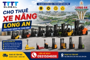 Cho thuê xe nâng Long An