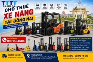 Cho thuê xe nâng tại Đồng Nai
