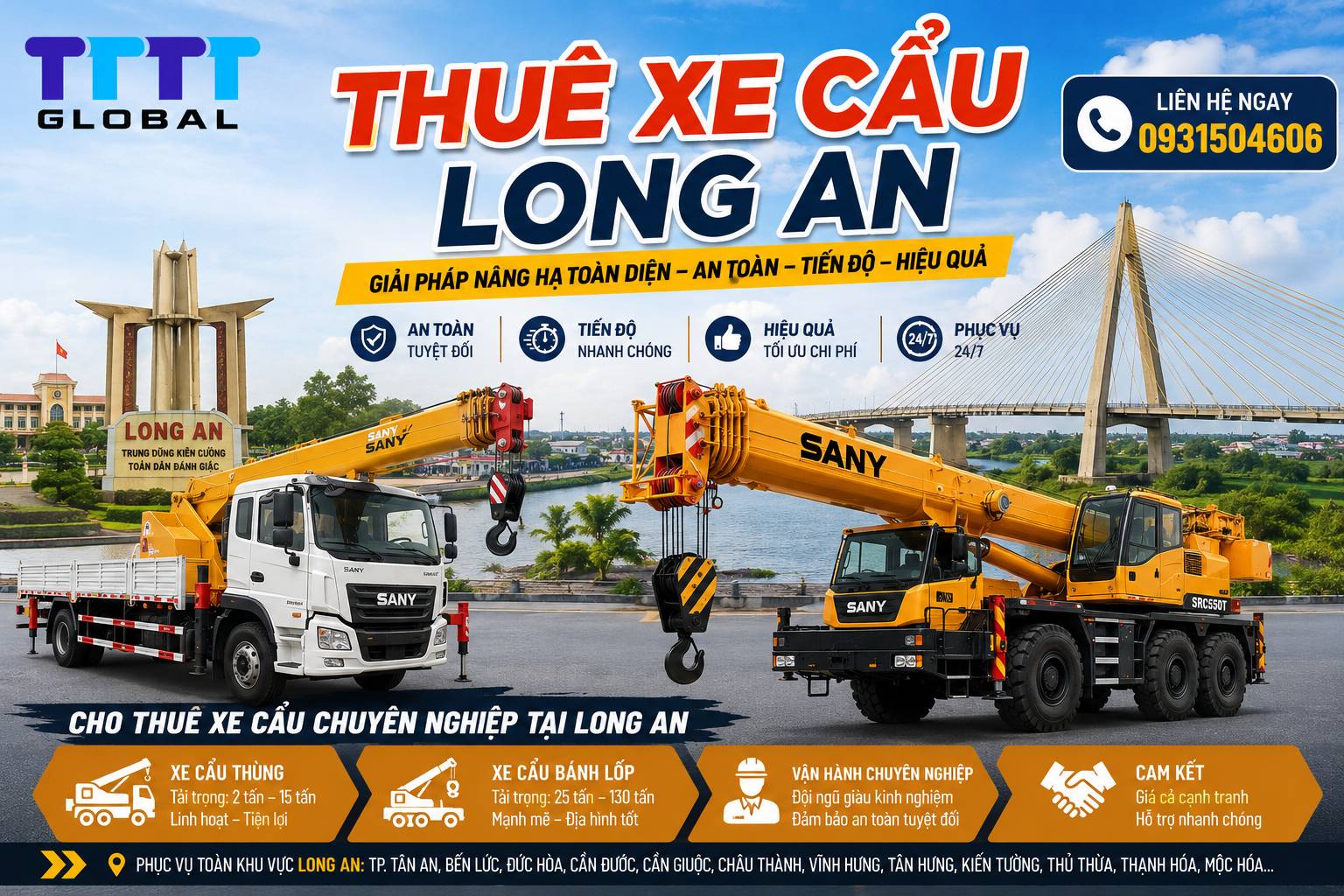 thue xe cau long an