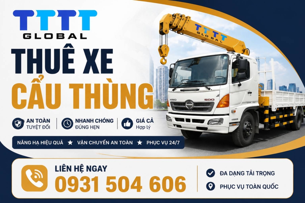 Thuê xe cẩu thùng