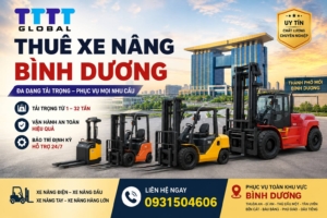 Thuê xe nâng Bình Dương