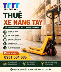 Thuê xe nâng tay