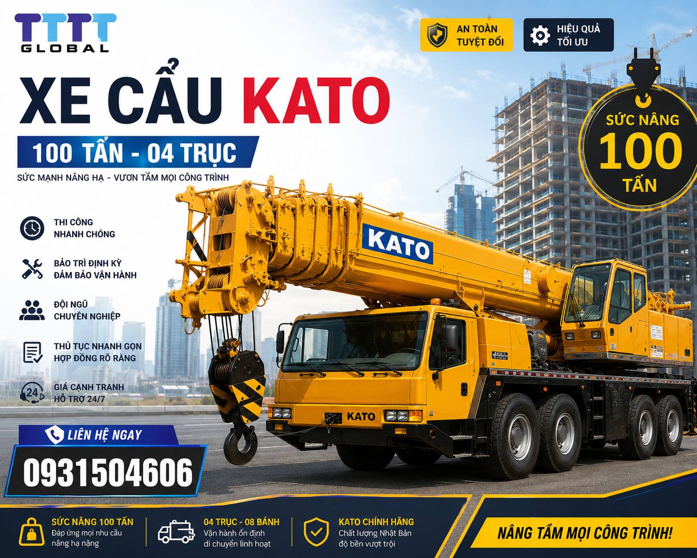 Xe cẩu kato 