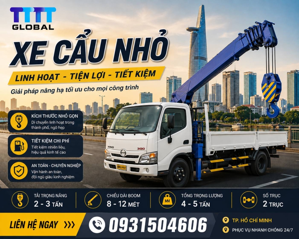 xe cau nho thung