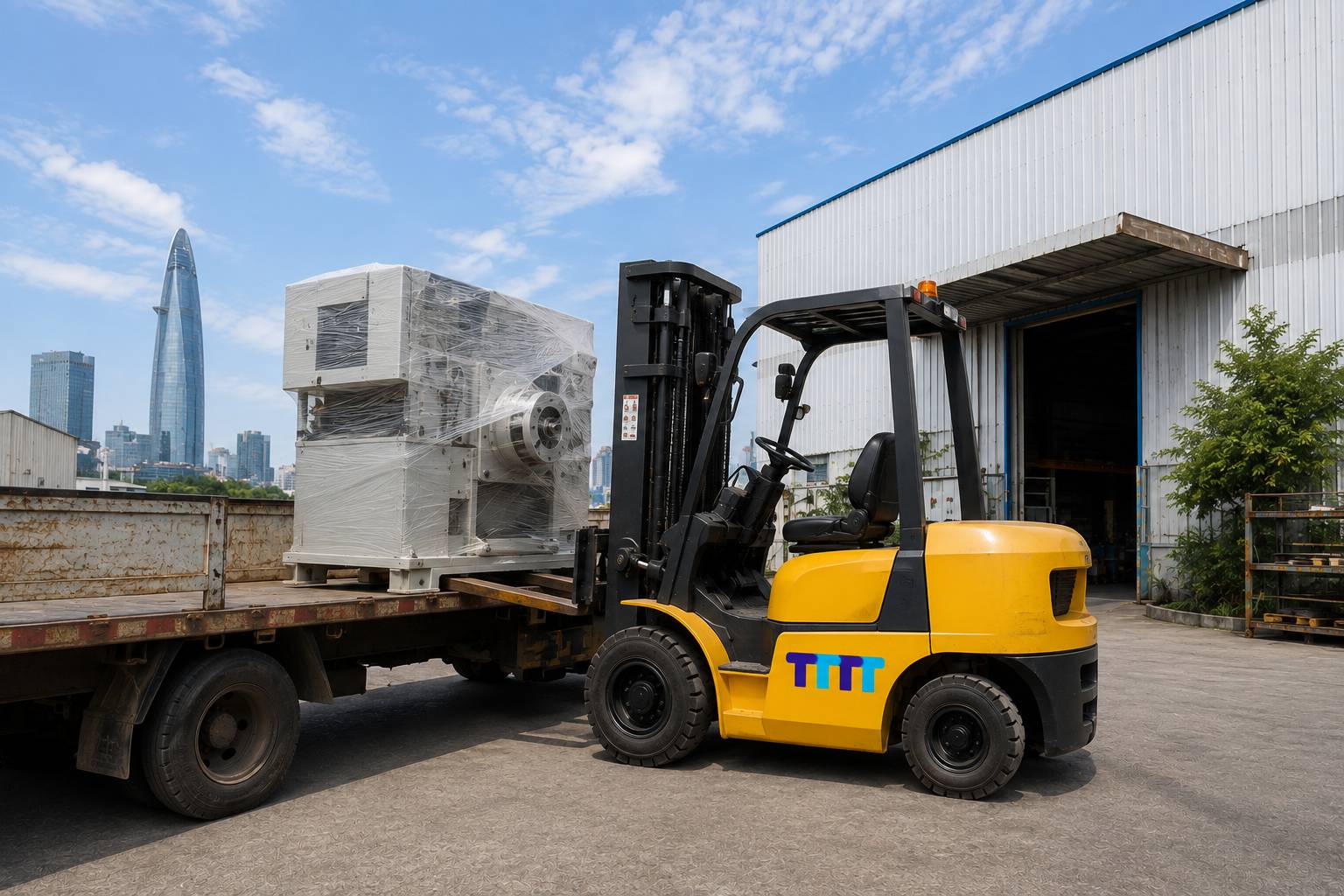Cho thuê xe nâng tại Thuận An – Giá tốt, xe sẵn, giao nhanh Cho thuê xe nâng tại Thuận An