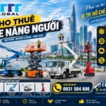 Cho thuê xe nâng người đáp ứng nhu cầu làm việc trên cao