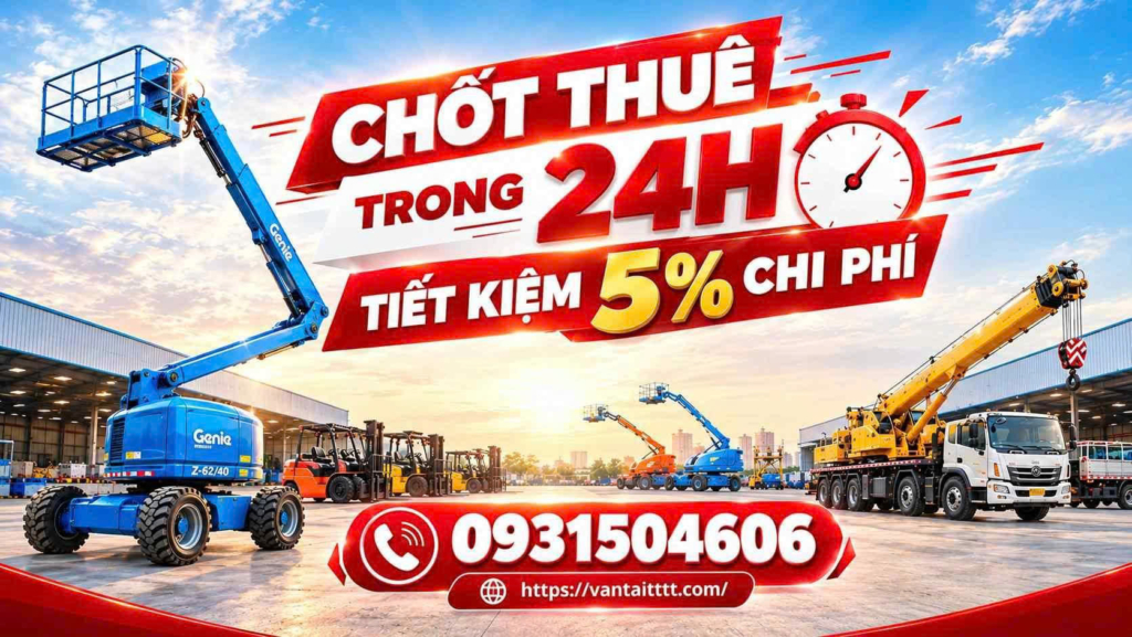 Chốt thuê xe trong 24h, giảm 5%